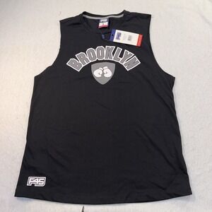 F45 Functional Training Tank Top Shirt Black Men's Large Workout Muscle New